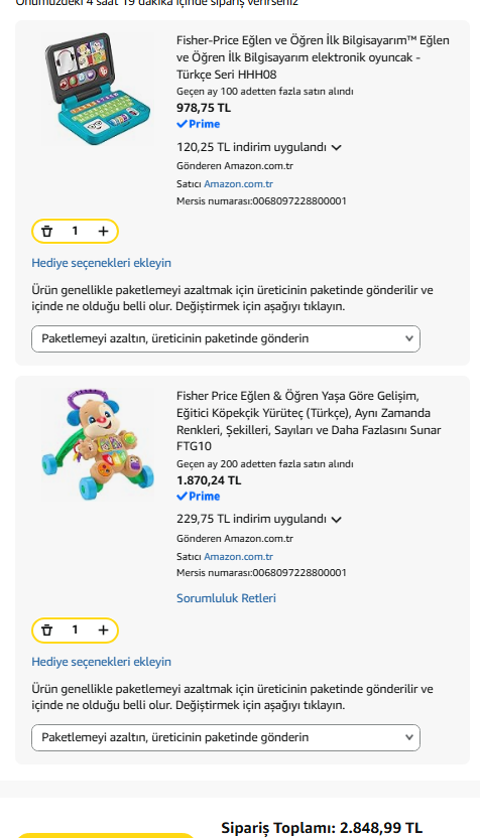 Bebek İhtiyaçları İçin Sıcak Fırsatlar