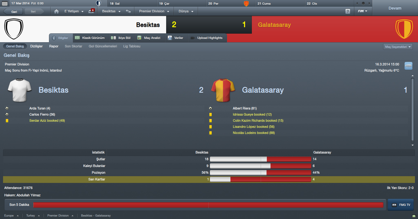  FM 12 Günlüğüm