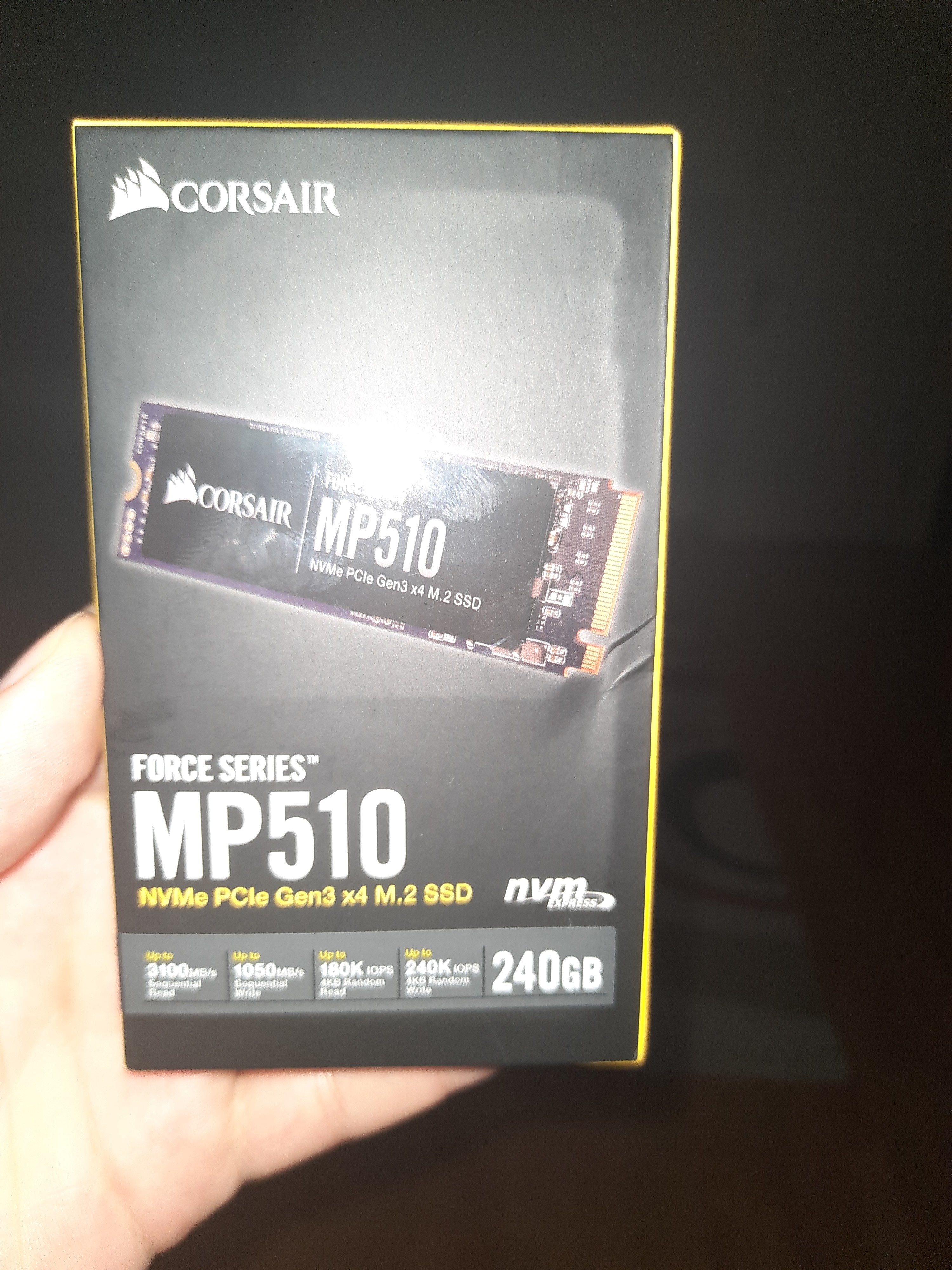 CORSAIR 240GB MP510  - 23 Ay Grantili