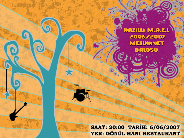  mezuniyet davetiyesi