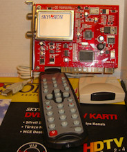  Satılık SKYVISION ve AVERMEDIA TRINITY DVB-S+ DVB_T+ ANALOG