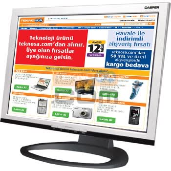 Casper NEO /4 gb rem / 640 gb hdd / CASPER KASA / WİNDOWS 7 / NOD 32 / 19 LCD /