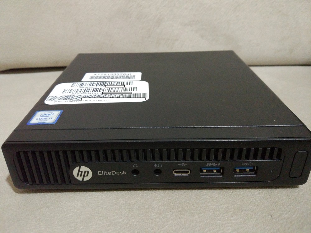 HP EliteDesk 800 35W G2 6.nesil Mini Masaüstü Bilgisayar