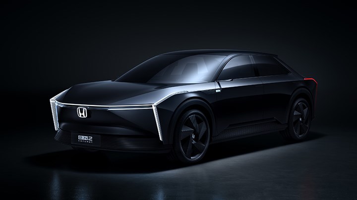 Honda, yeni elektrikli araç konsepti e:N2'yi Çin'de tanıttı