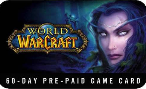  World of Warcraft Prepaid Card EU 60 Günlük - 58 TL ! En Ucuz Fiyat !