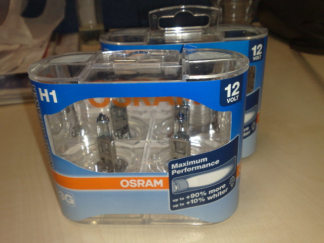  Osram NightBreaker H7 & H11 aldım