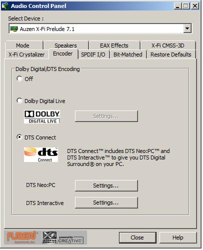 x fi ddl and dts activation key