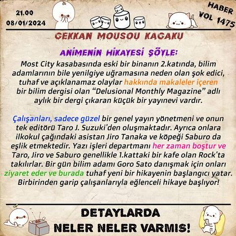 Animeli Günler Haber (AnimeSeverler)📰