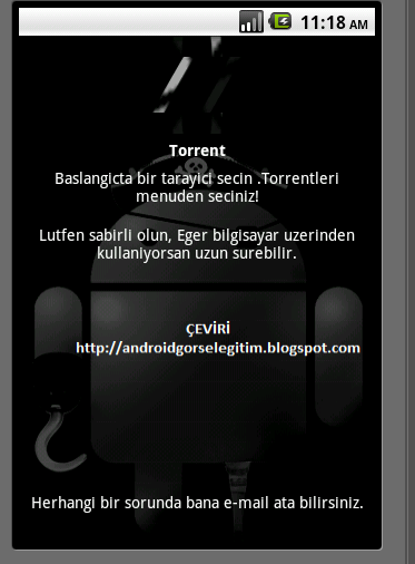  Android Program Türkçeleştirme (Sürekli Programlar Ekleniyor)