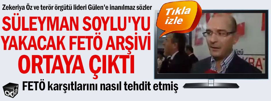 Süleyman Soylu'yu yakacak FETÖ arşivi ortaya çıktı