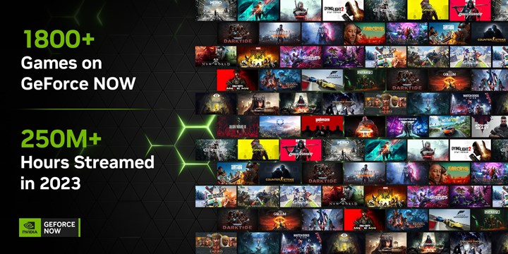 Oyuncular, Nvidia GeForce Now'da 250 milyon saat harcadı!