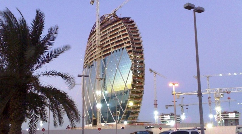  Al Raha Plajı Abu Dabi - Aldar Merkez Binası nasıl inşa edildi? 2006-2010