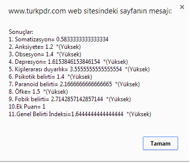  Psikoloji Testi