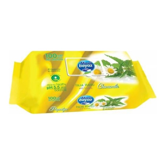 Mavi Beyaz Islak Havlu 12 paket Plastik Kapaklı kargo dahil 32,89 TL (HB)