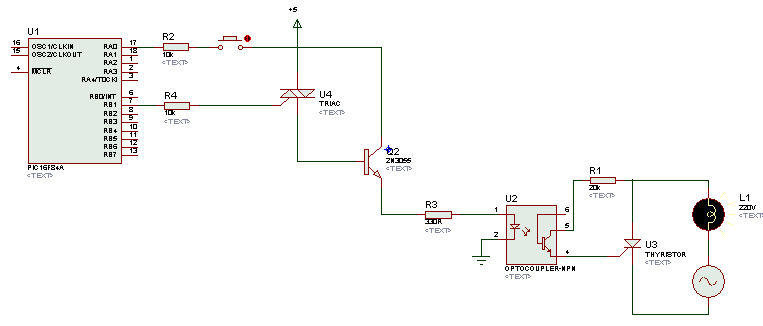  ACİLEN PİC İLE TRİAC CONTROL