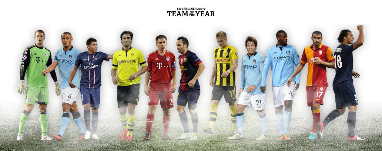  Team Of The Year- UEFA   Forvete Burak Yılmaz'ı Oylayalım.