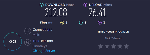 TürkTelekom 100Mbps FTTH kullanıcıları... (HIZLARI 2X ARTTIRMIŞ) AÇIKLAMA GELDİ!