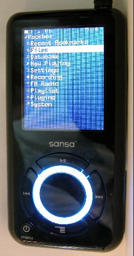  SANDISK SANSA e280 8GB MP3/MP4 PLAYER