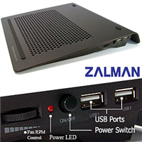  SATILDI ZALMAN ZM-NC1000 NOTEBOOK SOĞUTUCUSU SİYAH-60TL