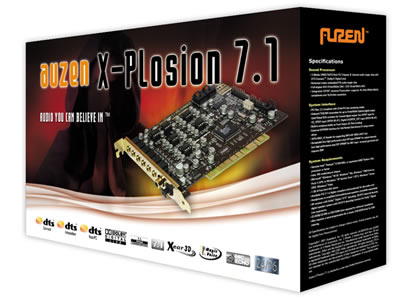  (((((((( SATILIK Auzen X-plosion 7.1 DTS  )))))