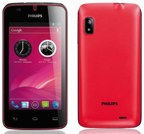  Philips W536 // ÇİFT SIM KART // 1 GHZ DUAL // 512 MB RAM // 4.0 INC // 5MP KAMERA // ANDROID 4.0