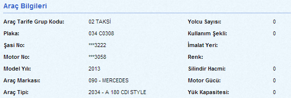  MERCEDES A180 CDI TAKSİ İSTANBUL