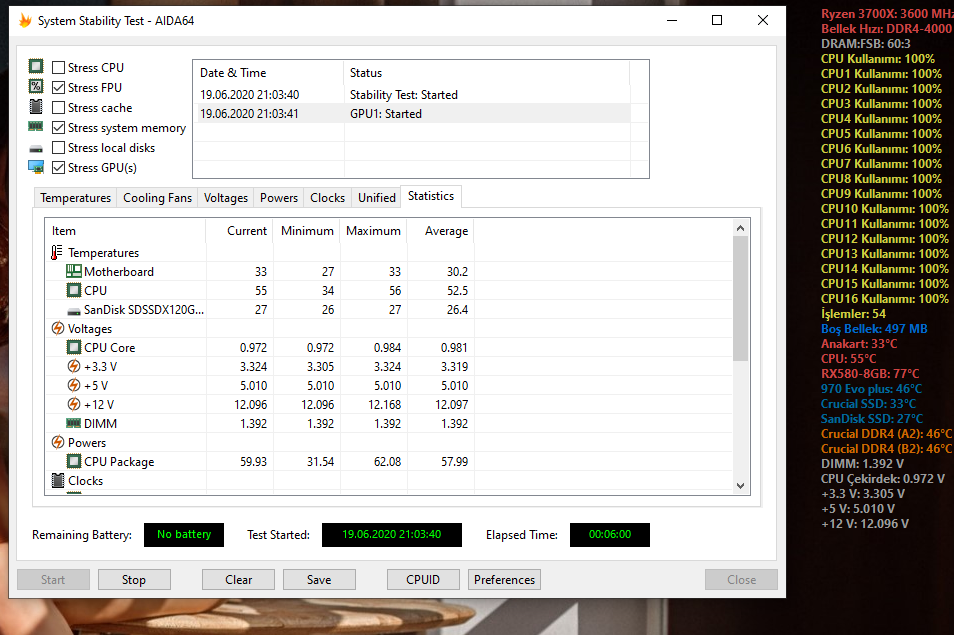 Ryzen RAM Hız Aşırtma-Alt Zamanlama Ayarlama Rehberi(3200 Mhz)