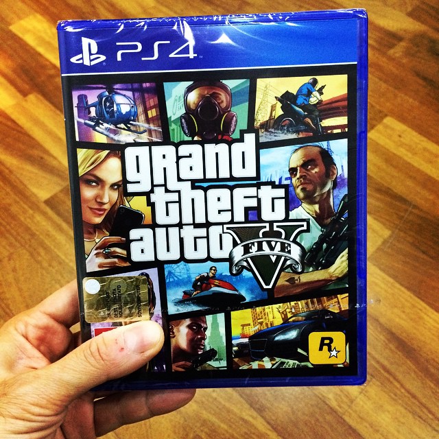 Диск gta 5 на playstation 5