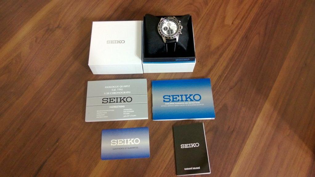  Seiko SNDD93P Kutu Açılışı