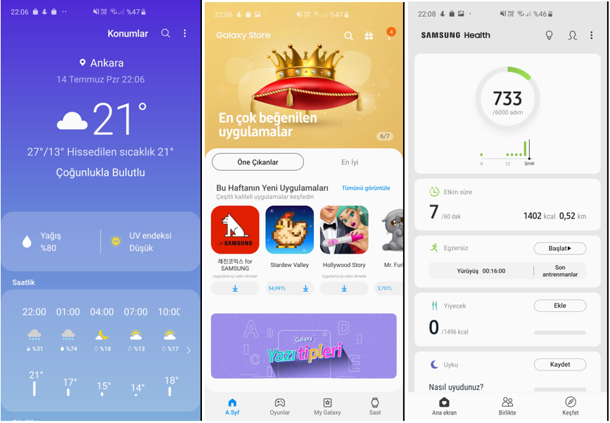 Samsung One UI Arayüzü İncelemesi