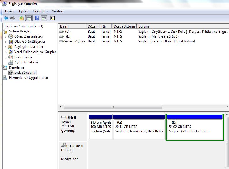  BIOS VE WINDOWS (sistem) 2. SATA HDD 'Yİ GÖRMÜYOR ![ÇÖZÜLDÜ]