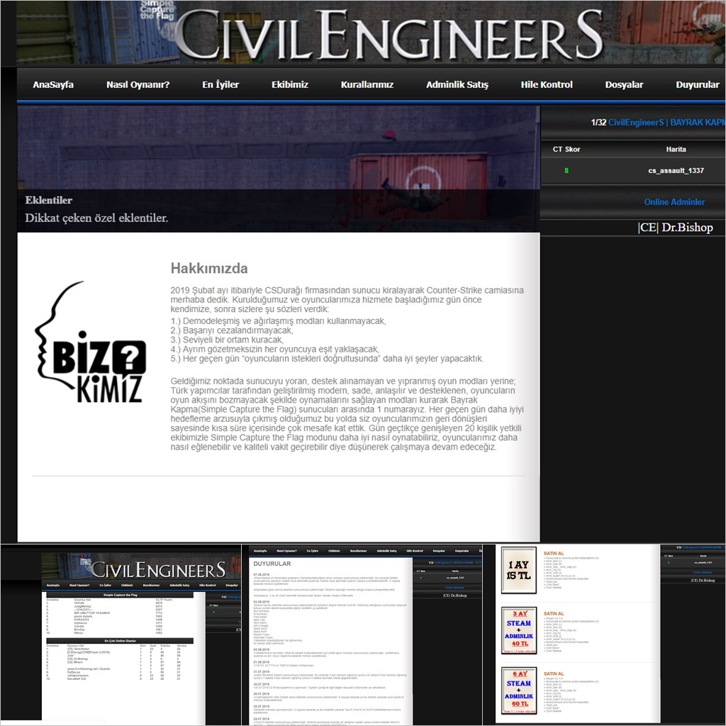CivilGaming | Simple Capture The Flag [CS 1.6]