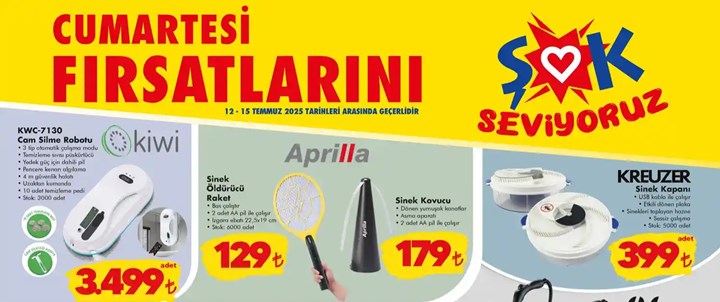 Haftaya A101, BİM ve ŞOK aktüel kataloğunda neler var?