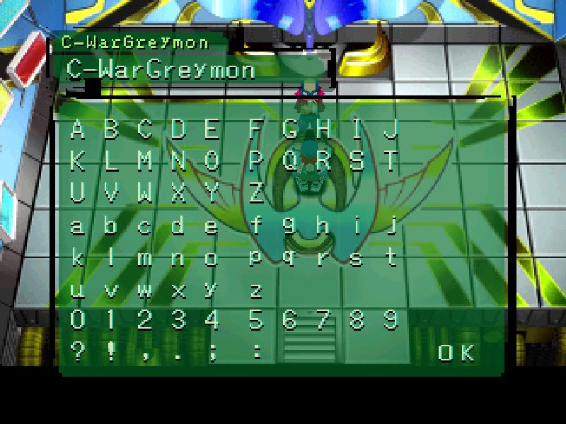  DIGIMON RPG SIFRE DEGISTIRME