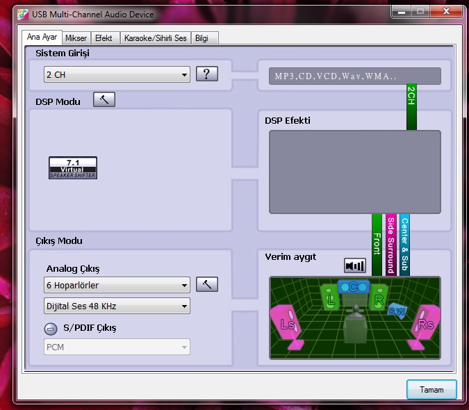  S-LİNK USB  7.1 SES KARTI İNCELEMESİ