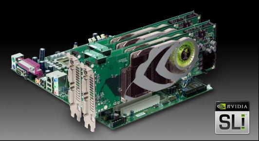Quad SLI  -  nVidia' nın 4 GPU' su bir arada