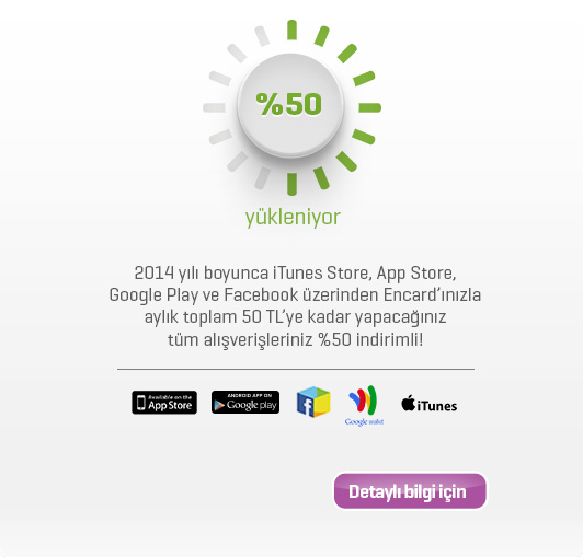  iTunes, App Store, Google Play ve Facebook | Enpara.com'la %50 indirimli!