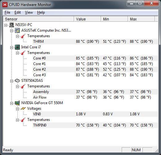  Lenovo IdeaPad Y570 (GT 555M GDDR5) [İnceleme ve Test Sonuçları Eklendi]