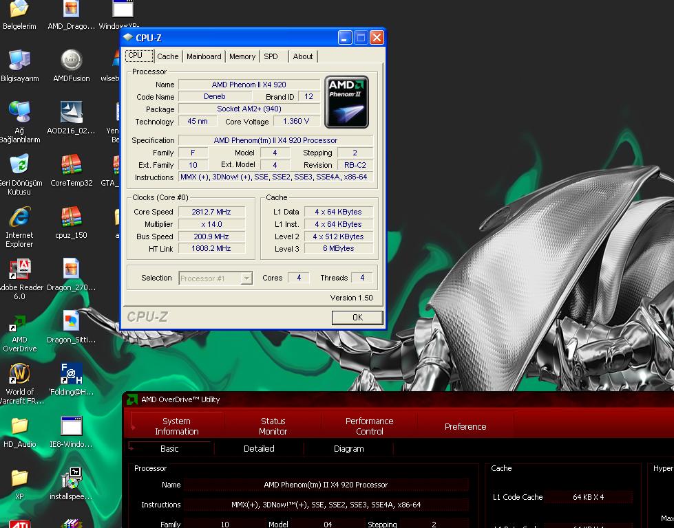  AMD 920 X4 ALDIM[YARDIM]