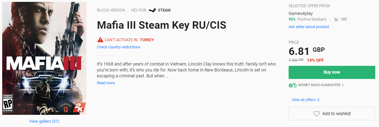 Steam Key Global mi?