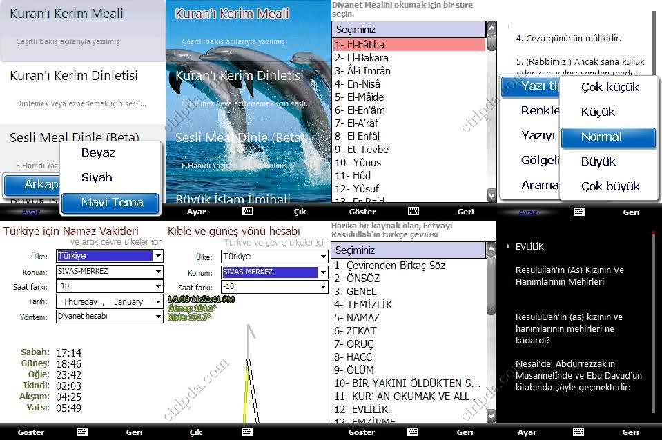  Windows Mobile için Türkçe İslam 0.256.66 Final