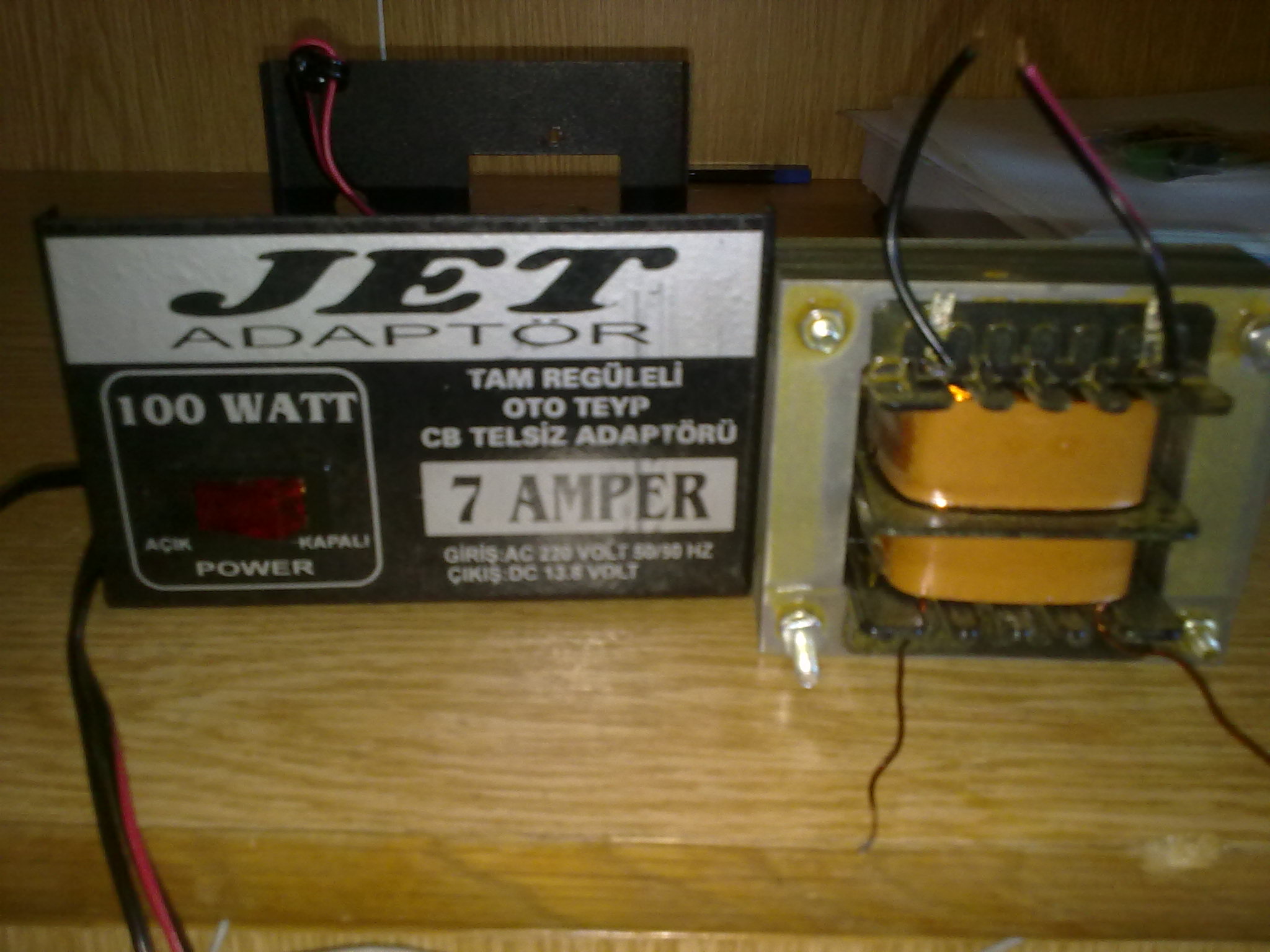  220/12 V Adaptör için