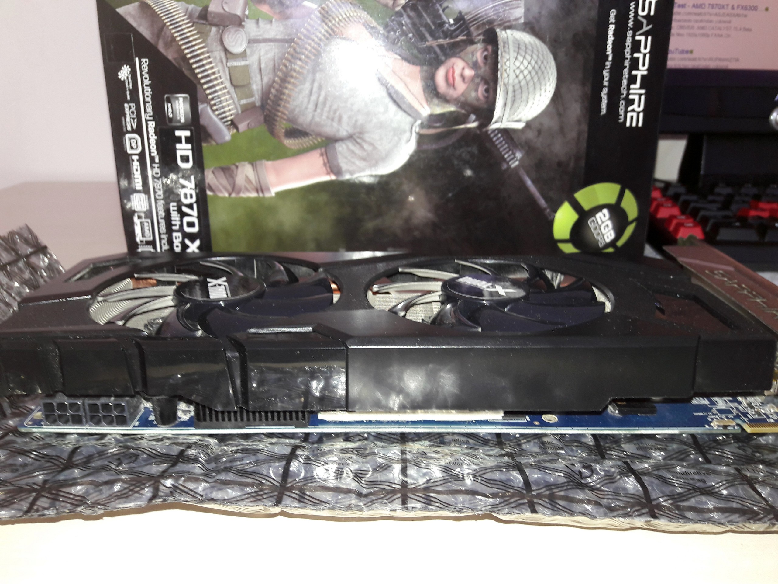  [SATILDI] SAPPHIRE 7870 XT 256 Bit 2 GB GDDR5 /KUTULU
