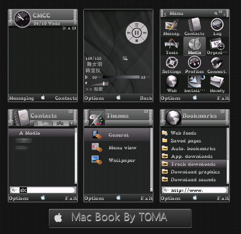  »» ı|[NOKIA SYMBIAN OS™ v9.x 3rd ED]|ı UYUMLU TEMALAR..
