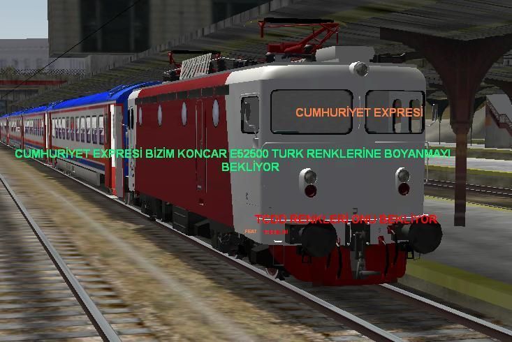  TCDD tren similatörü