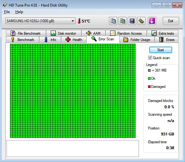  Samsung Spinpoint F3 HD103SJ 1TB 7200 RPM 32MB Cache