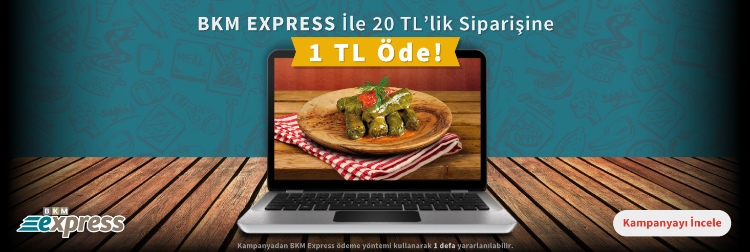  Mealbox - Bkm Express İle 20 TL lik Alışveriş 1 Lira!