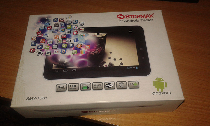  Satılık Stormax SMX-T701 Tablet PC - 110 tl.