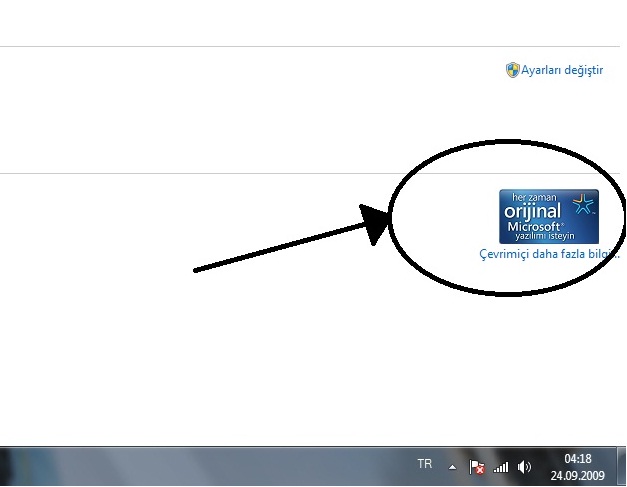  windows 7 aktivasyon hatası!!!!! Acil YARDIMMMM!!!!*****ÇÖZÜLDÜ*********