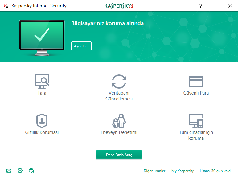 Kaspersky 2018 Anti-Virus & İnternet Security & Total Security 18.0.0.405